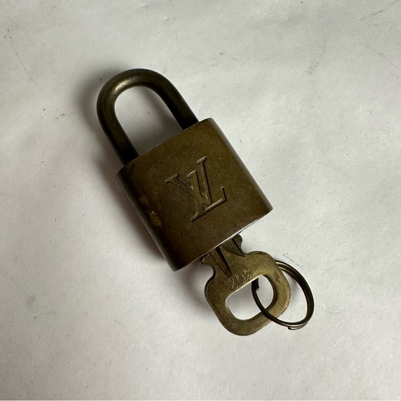 Louis Vuitton Brass Padlock with Key #302 - Picture 1 of 2